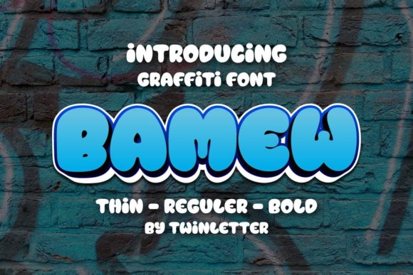 A Display Font Review: Using Bamew in Modern Campaigns