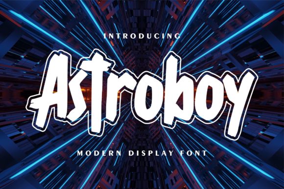 Astroboy: A Modern Display Font for Editorial Energy