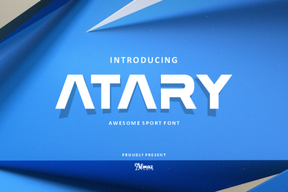 Atary: A Modern Display Font for Digital Designers