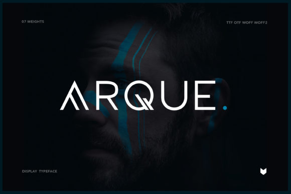 Craft Your Brand Story with the Arque Display Font