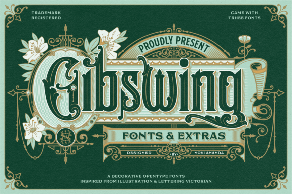 Gibswing: A Bold Display Font for Editorial Personality