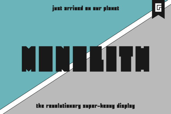 Monolith Pro: The Bold Display Font for Bold Brands