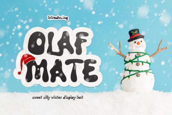Olaf Mate: A Font Crafted for Creative Hands