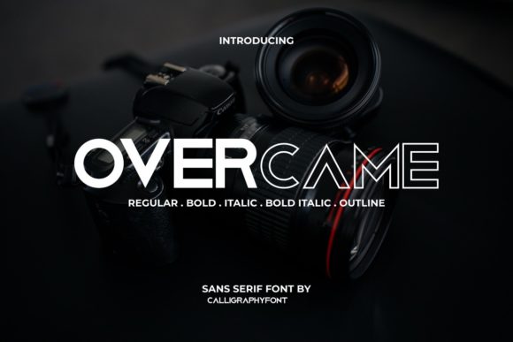Overcame: A Display Font Built for Impact