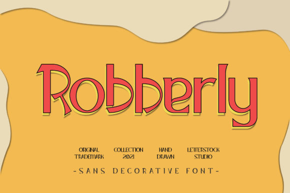 Robberly: A Display Font for a Calmer Reading Experience