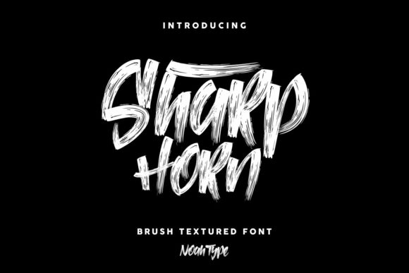 SharpHorn Review: A Display Font Built for Campaign Impact