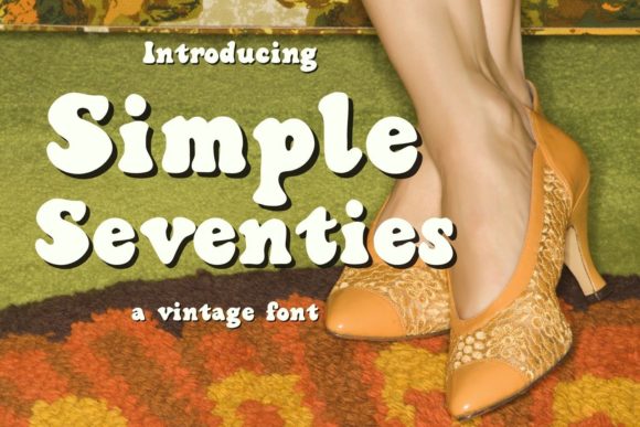 Simple Seventies: A Bold Display Font for Your Brand Story