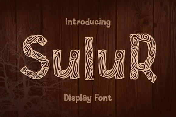 Sulur: A Professional Display Font for Creative Business Owners