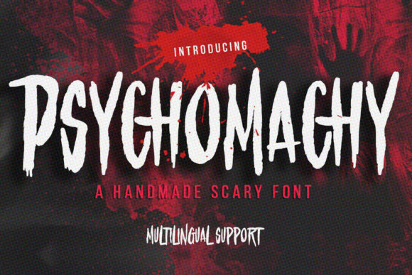 Using Psychomachy: A Font to Elevate Your Brand's Dark & Creepy Side