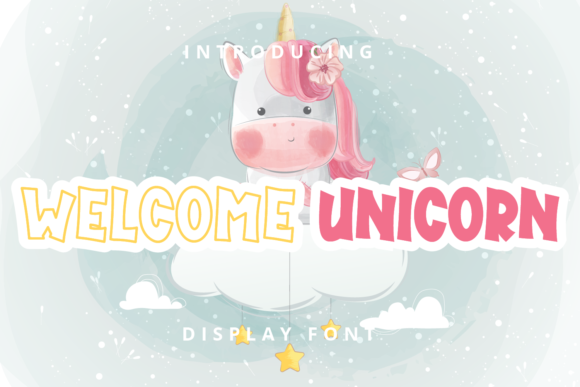 Welcome Unicorn Font: A Crafters' Dream for Playful Projects